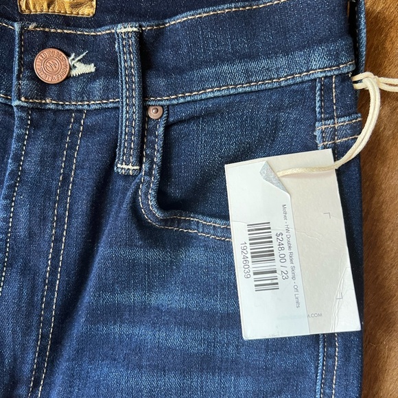 MOTHER High Rise Double Rider Skimp - Picture 2 of 5